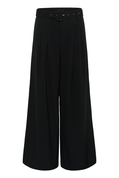 My Essential Wardrobe - Bukser - Black - Hace Vitta High Wide