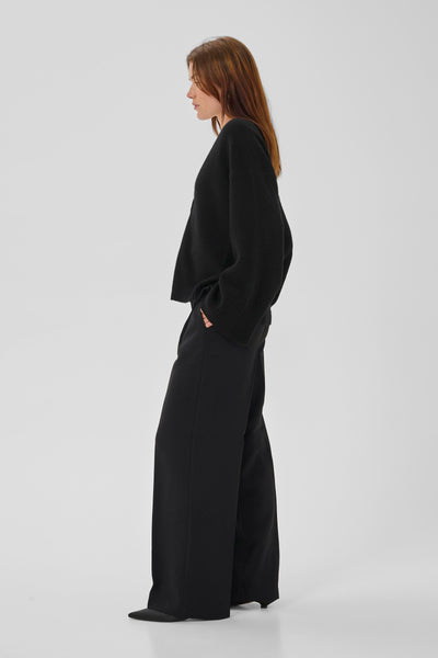 My Essential Wardrobe - Bukser - Sort - 28 The Tailored High Pant