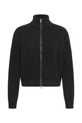 My Essential Wardrobe - Cardigan - Dark Grey Melange - Tracy