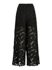 Vila - Trousers - Black - Vihylde HW