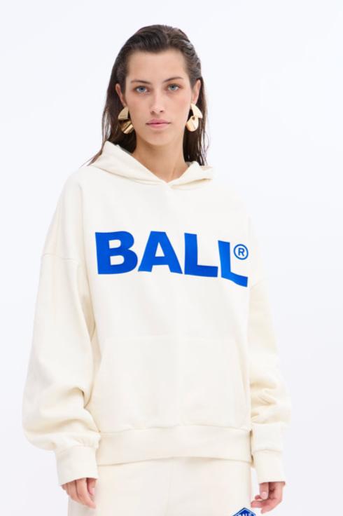 Ball original - Sweatshirt - White/blue - Hammer hoodie