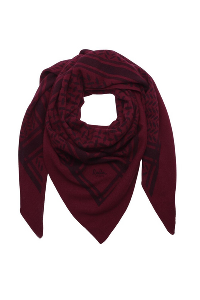 LALA BERLIN - Cashmere scarf - Trinity classic M - City middlegrey melange grey