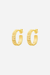 Andcopenhagen Jewelry - Hoop earrings - 18 karat gold-plated 925 sterling silver - Isobel