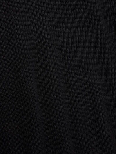 HALO - Strik - Sort - WOOL CREW KNIT