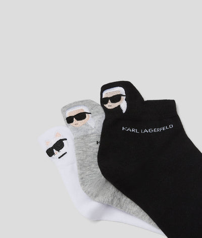 Socks - IKONIK 2.0 SOCKS 3 PACK - Karl Lagerfeld