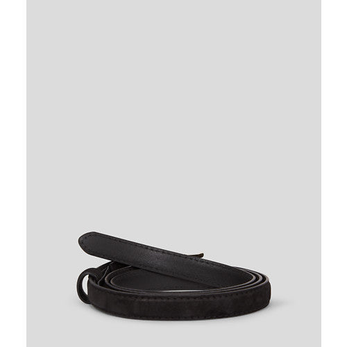 Black Logo Belt - Karl Lagerfeld