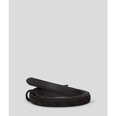 Black Logo Belt - Karl Lagerfeld