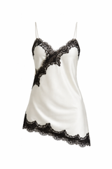 Sassy Copenhagen - Satin blonde top - Hvid - Helena