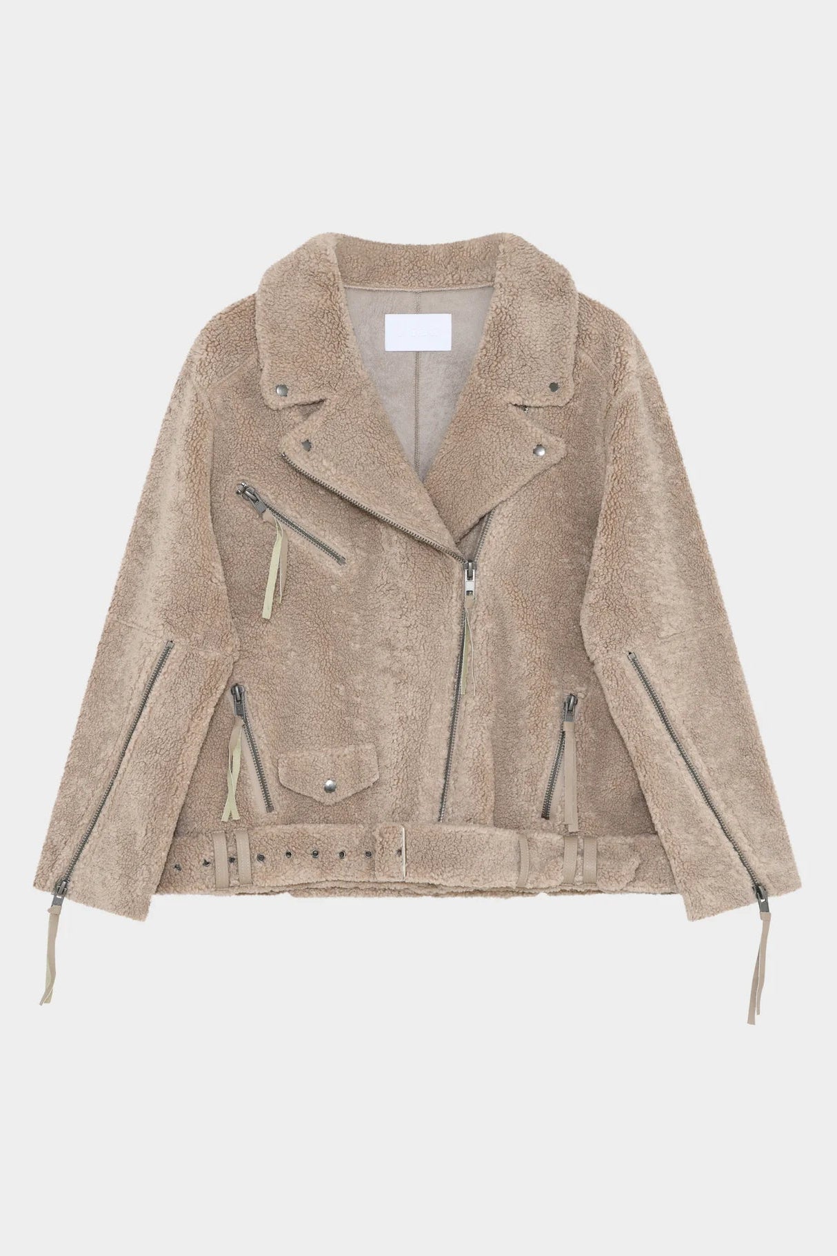 2NDDAY - Fleece Jakke - Beige - Lotus