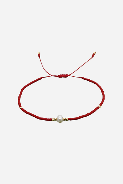 Pearl bracelet - Light green - Holly - Andcopenhagen