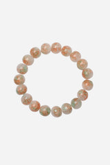 Andcopenhagen Jewelry - Bracelet - Glass beads - Green/peach - Dagmar