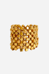 Handmade Ring - Gold Plated - Ring mesh RDD - Ibu Jewels