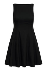 Only - Kjole - Sort - Unita Peplum