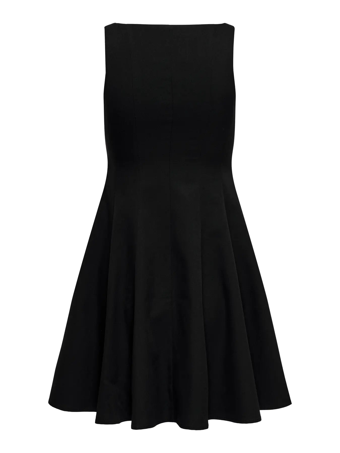Only - Kjole - Sort - Unita Peplum