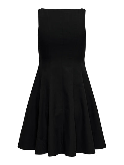 Only - Kjole - Sort - Unita Peplum