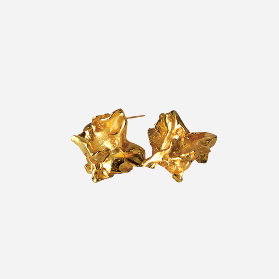 Andcopenhagen - Earrings - 18 carat gold plated 925 sterling silver - Arlinda