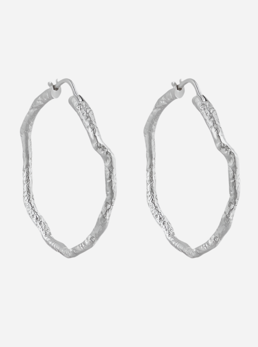 Andcopenhagen - Earring hoops - 925 sterling silver - Sicca big