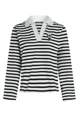 Karl Lagerfeld - Polo - Black/White - Ikon Patch sslv