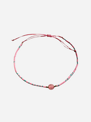 Pearl bracelet - Pink & Light blue - Holly - Andcopenhagen