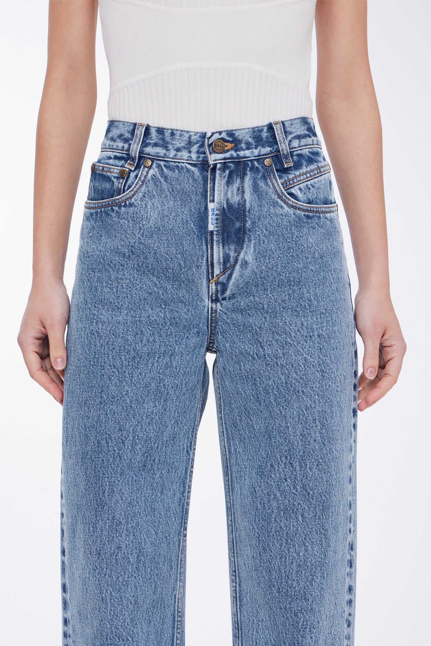 Jeans - Rinse wash - Serena - Ball Original