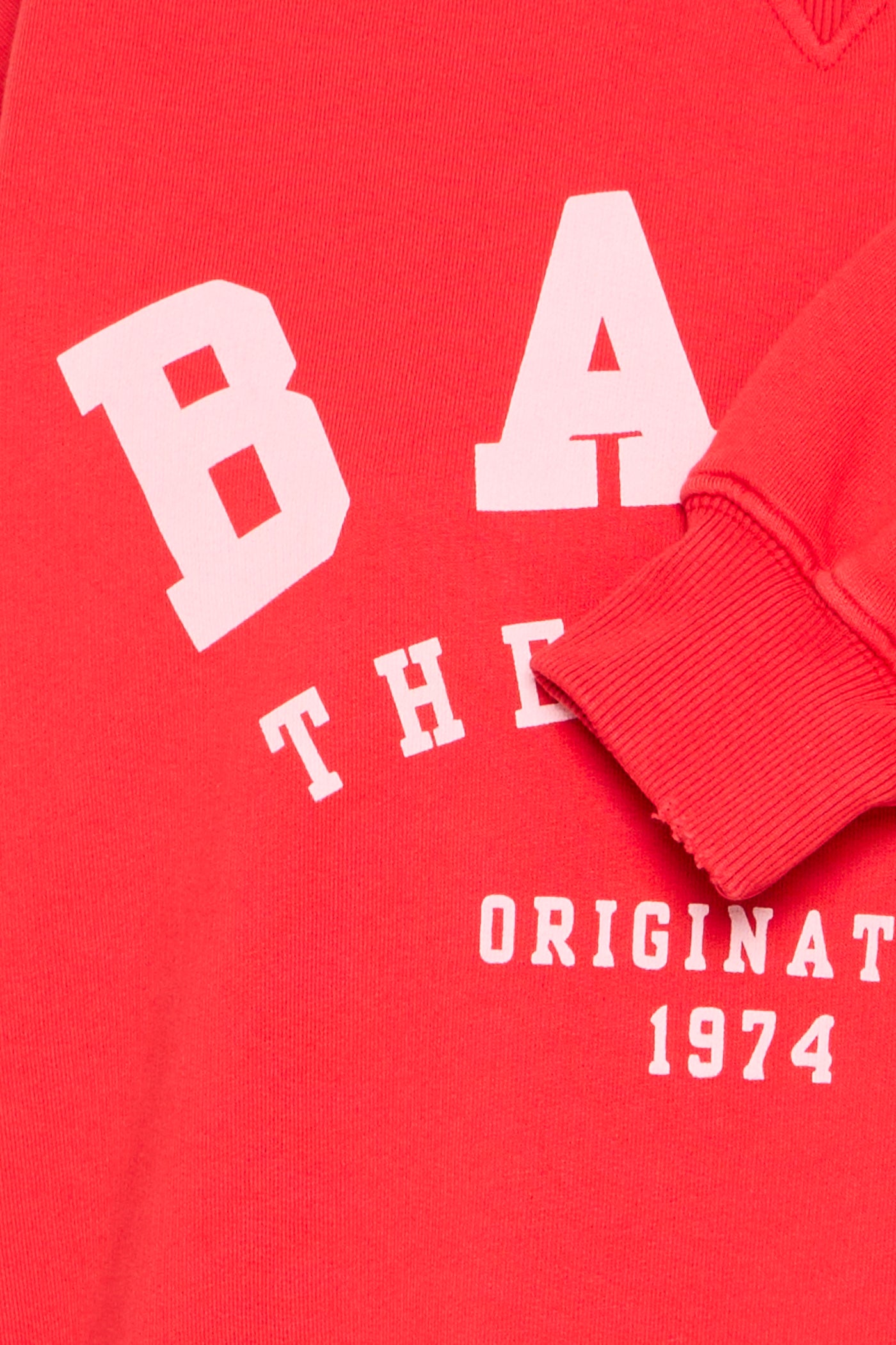 Ball original - Sweatshirt - Red - Bamaldini neck sweat