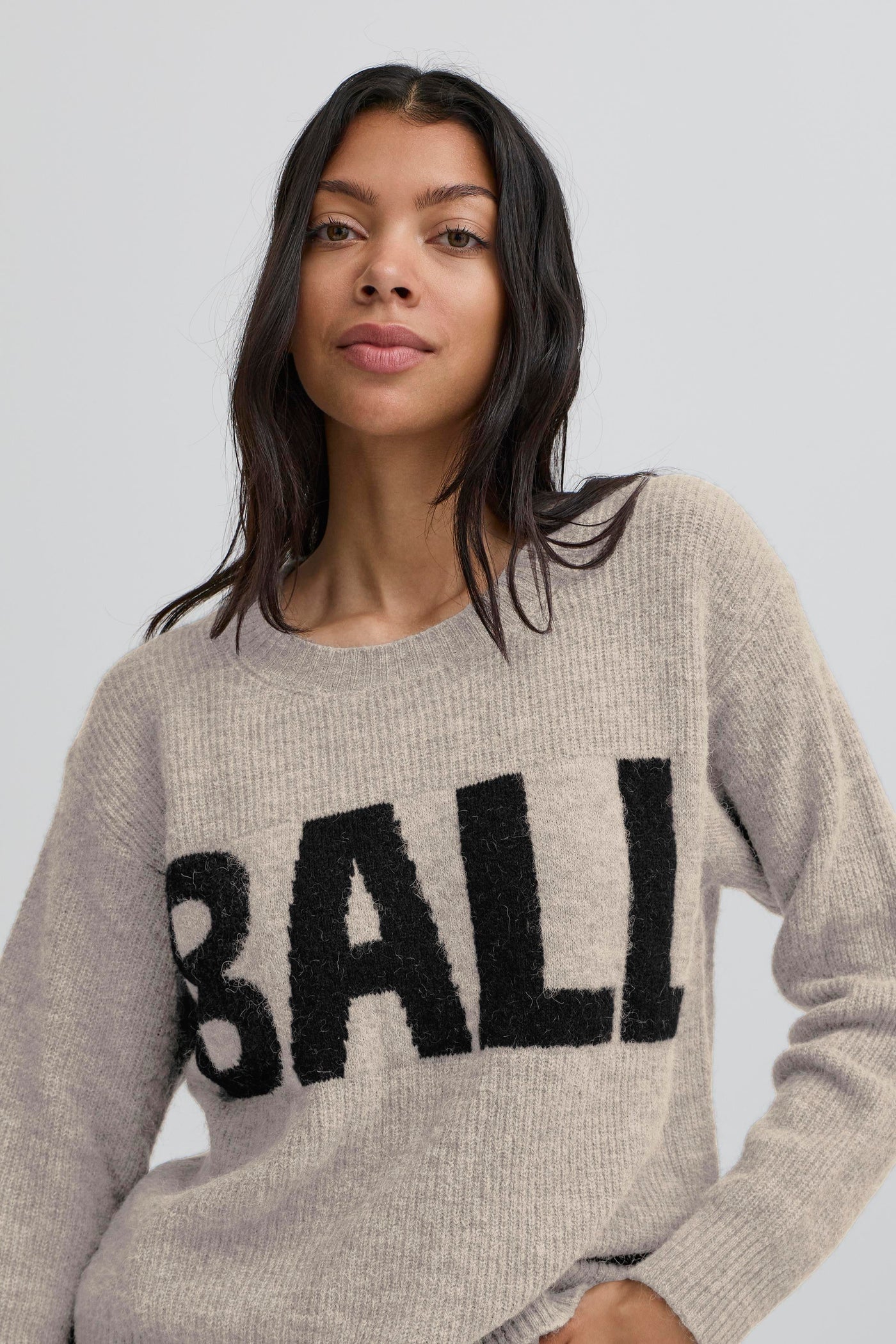 Ball original - Striktrøje - Vintage Khaki - Bastacy
