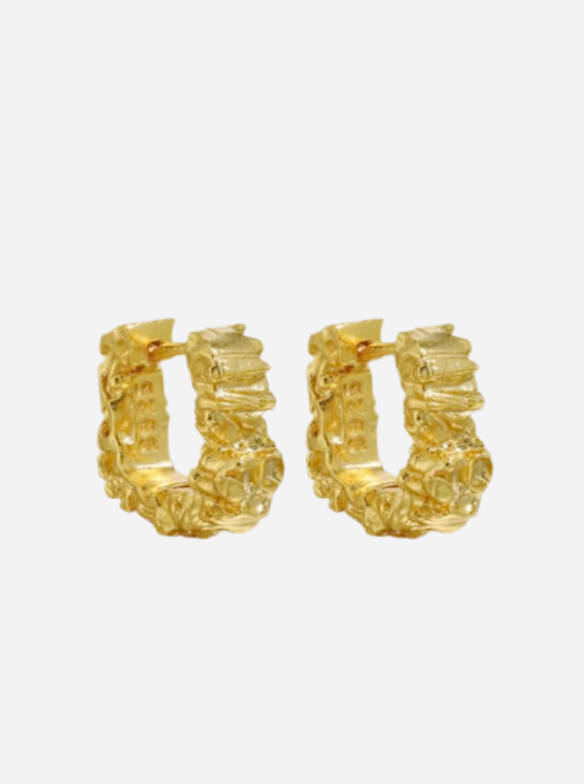 Andcopenhagen - Earrings - 18 carat gold plated 925 Sterling silver - Eva