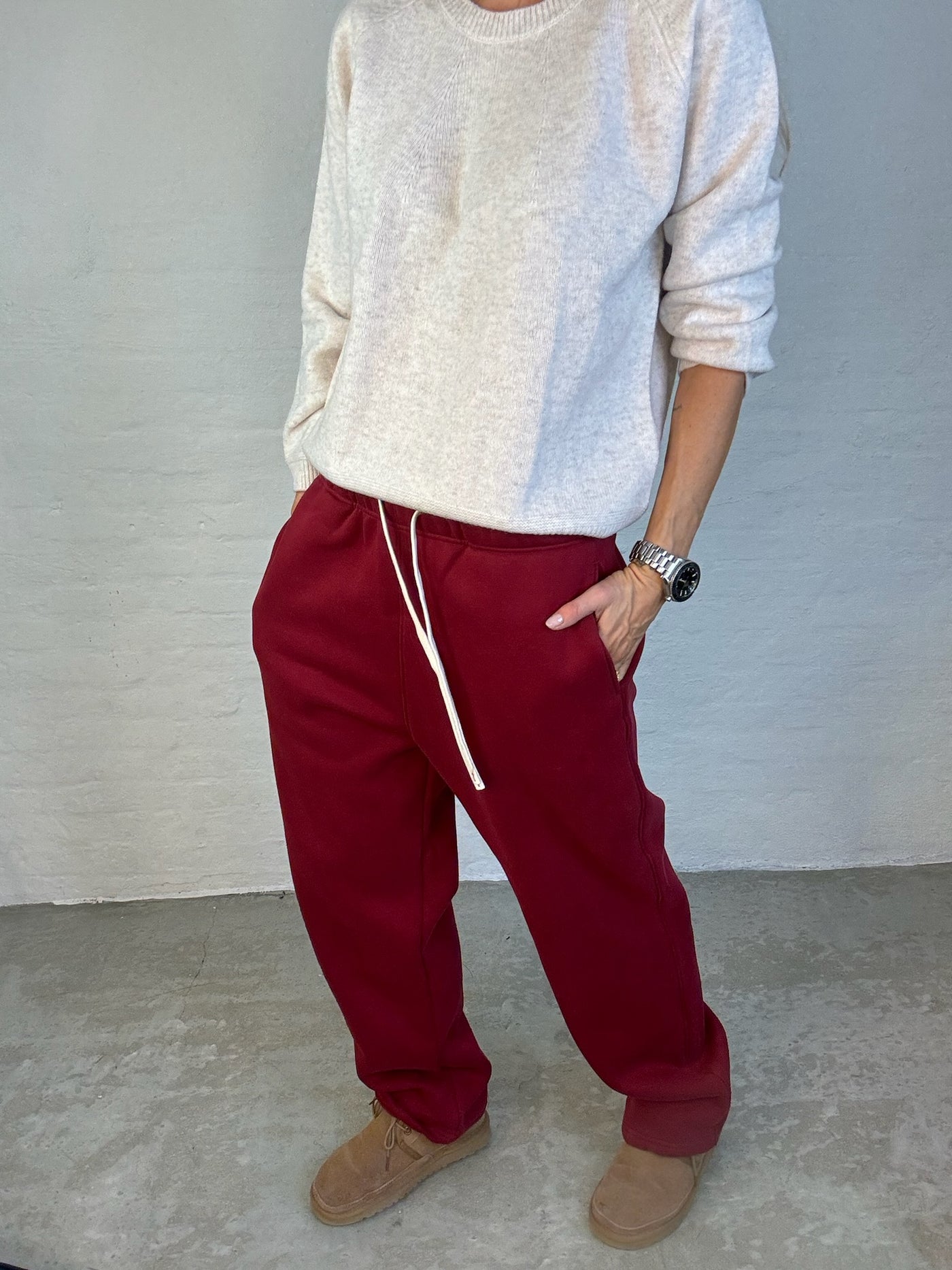 Gray sweatpants Kimmie - Sweatpants - Sassy Copenhagen (note preorder week 40)