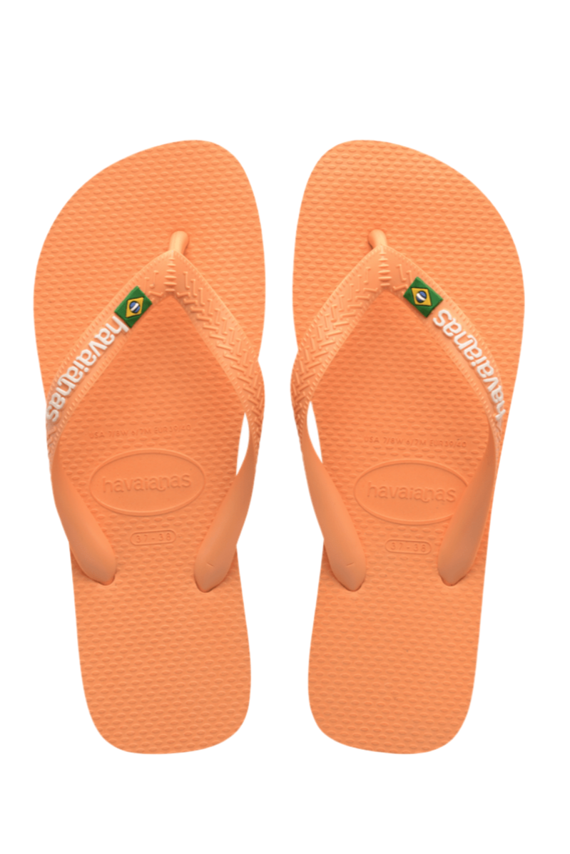 HAVAIANAS - Brasil Logo Peach - Flip flops sss