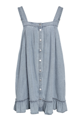 Noisy May - Kjole - Medium blue denim - Katrio