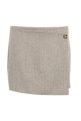 My Essential Wardrobe - Nederdel - Oatmeal melange - Emmy