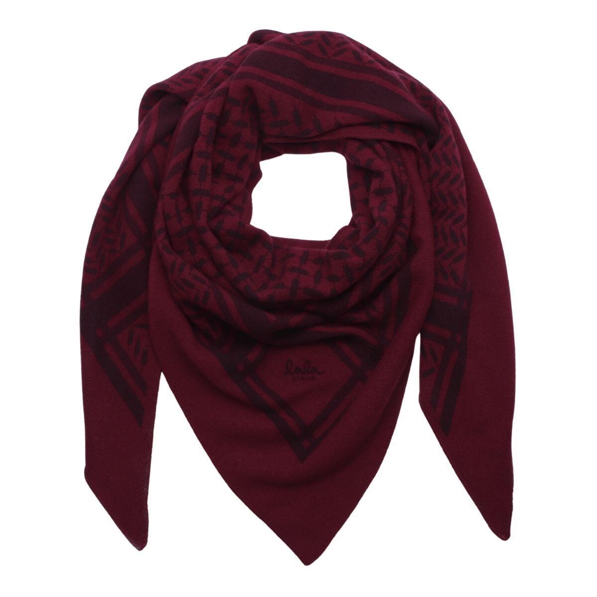 LALA BERLIN - Cashmere scarf - Trinity classic M - City middlegrey melange grey