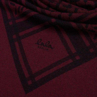 LALA BERLIN - Cashmere scarf - Trinity classic M - City middlegrey melange grey