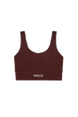 HALO - Sportsbh - Bitter Chocolate - Traning bra