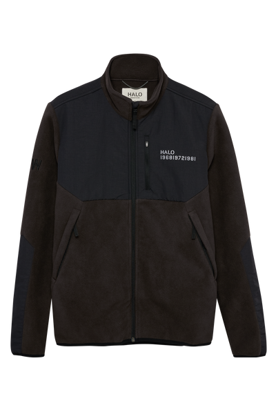 Halo - Fleece jakke -  Chocolate torte 8070 - Blocked Zip Fleece