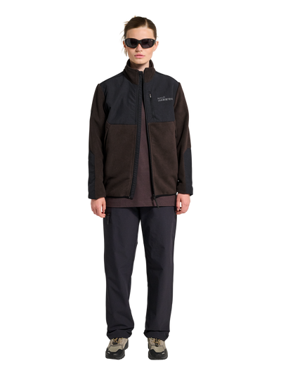 Halo - Fleece jakke -  Chocolate torte 8070 - Blocked Zip Fleece