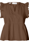 Selected Femme - Top - Chocolate Chip - Blair-ida