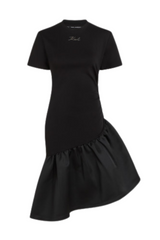 Karl Lagerfeld - Kjole - Black - Fril