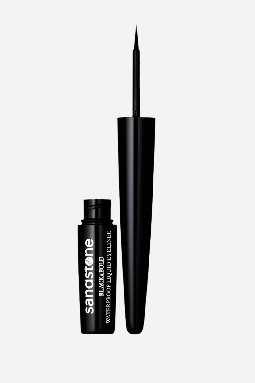 Sandstone - Eyeliner - Black &amp; Bold liquid - Black sss