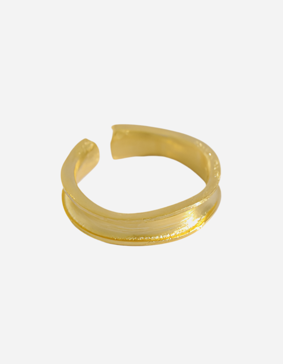 Andcopenhagen - Ring - 18 carat gold plated 925 sterling silver - Billie slim