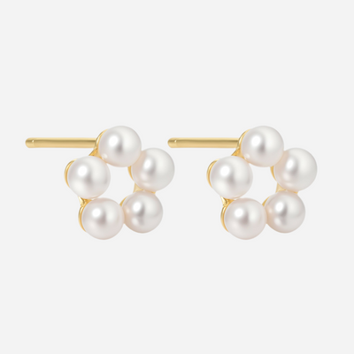 Andcopenhagen - Ørering studs - 18 karat guldbelagt 925 sterlingsølv - Phine