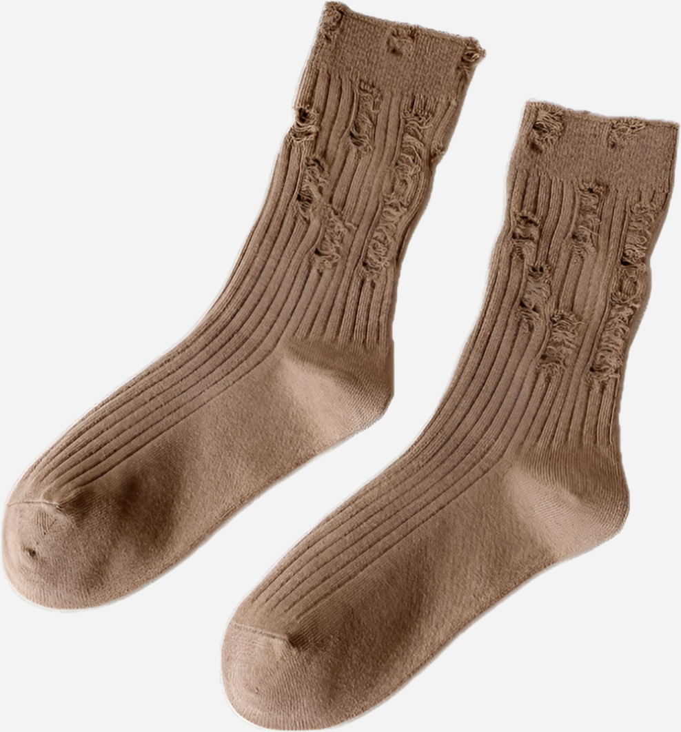 Socks - Brown - Viola - Andcopenhagen