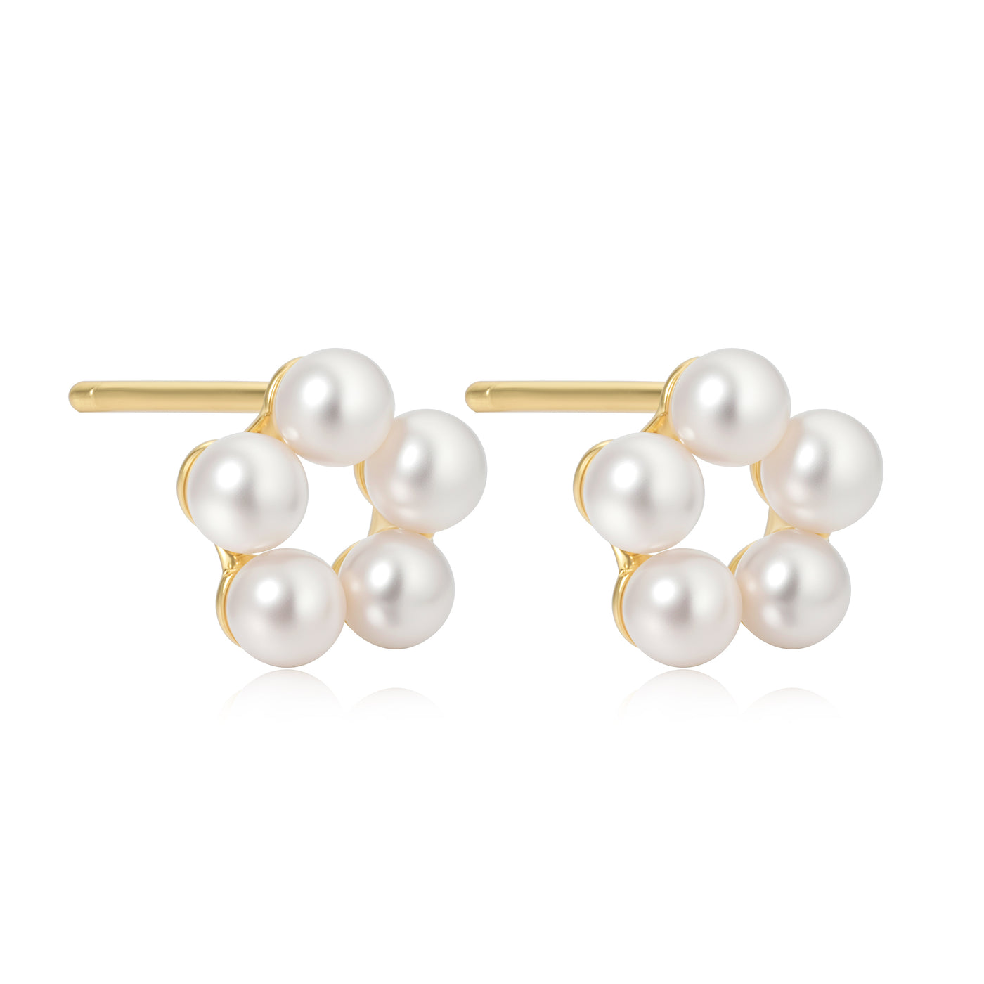 Andcopenhagen - Ørering studs - 18 karat guldbelagt 925 sterlingsølv - Phine