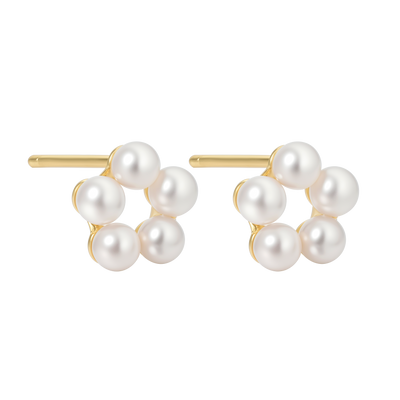 Andcopenhagen - Ørering studs - 18 karat guldbelagt 925 sterlingsølv - Phine