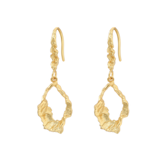 Andcopenhagen - Earrings - 18 carat gold plated 925 sterling silver - Mona