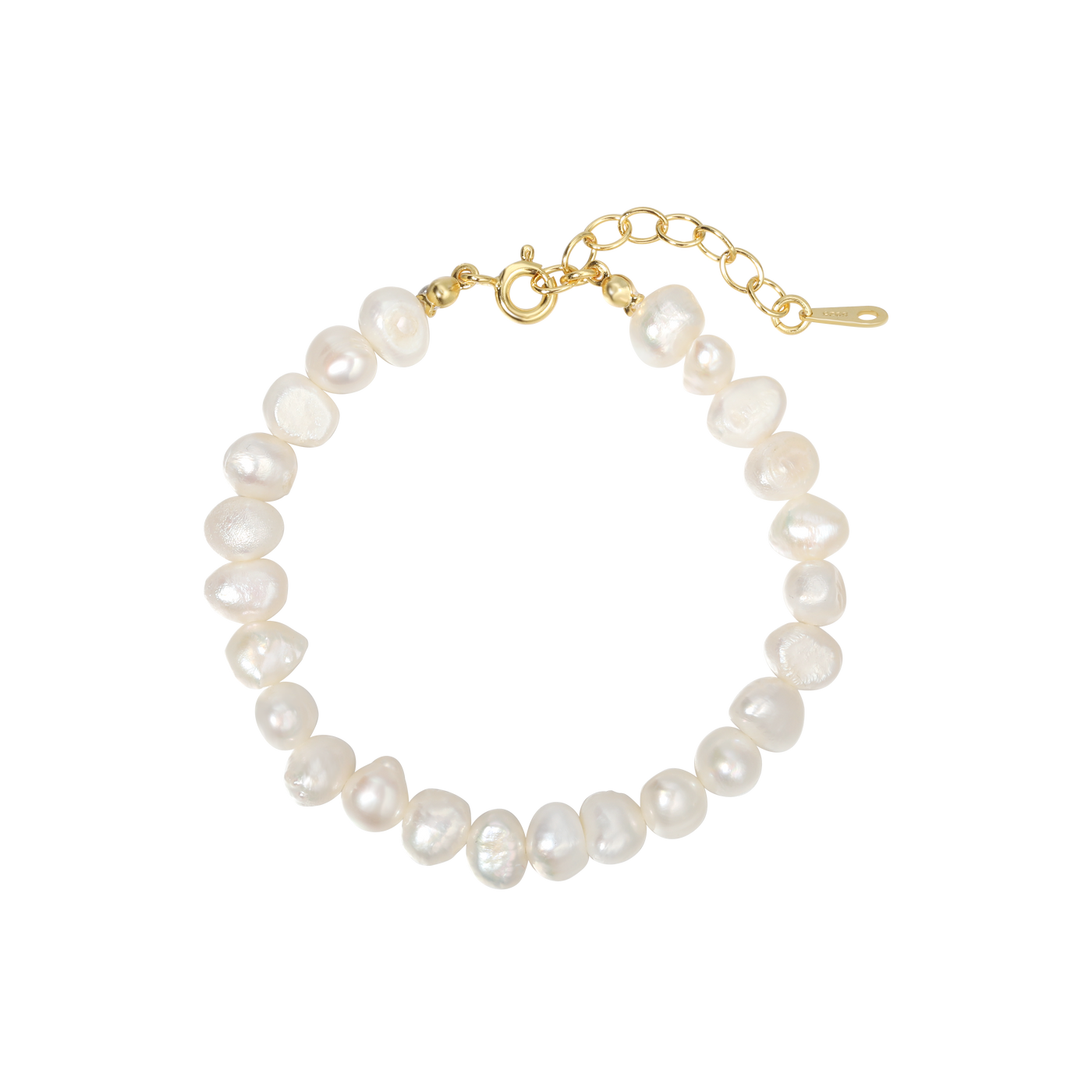 Andcopenhagen - Timeless Pearl Armbånd - 18 karat guld belagt sterlingsølv