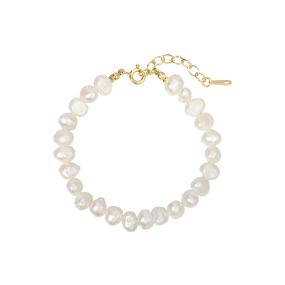 Andcopenhagen - Timeless Pearl Armbånd - 18 karat guld belagt sterlingsølv