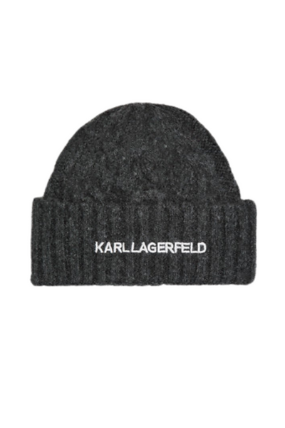 Karl Lagerfeld - Beanie - Black - ESSENTIAL BEANIE