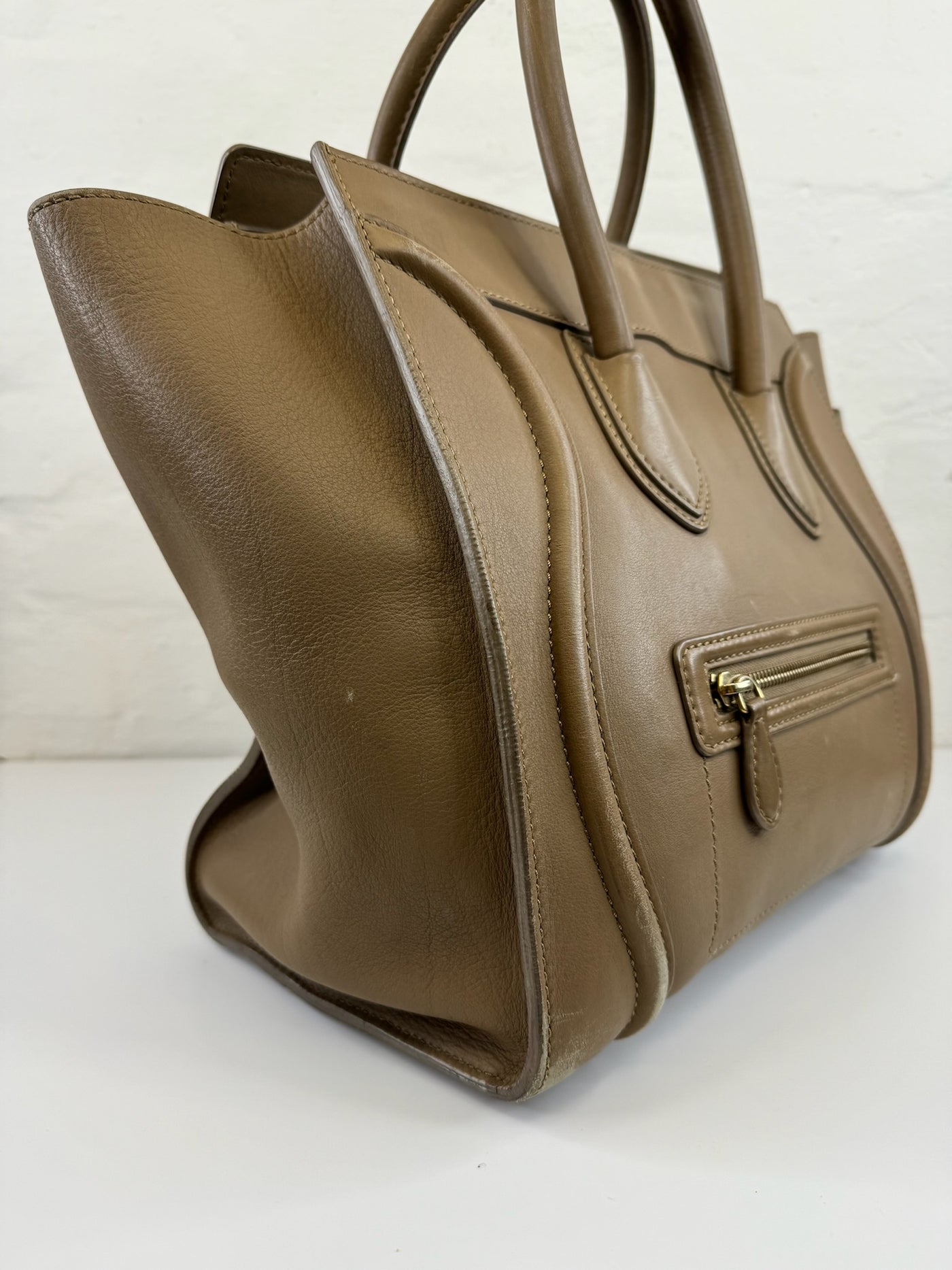 Celine - Pelle beige - Handbag - Second hand