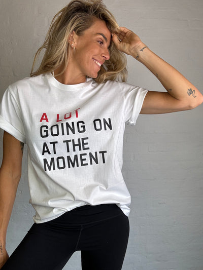 Statement t-shirt - White - A lot - Sassy Copenhagen